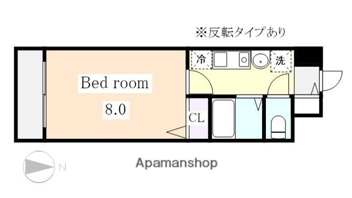 ウィング金山の間取り