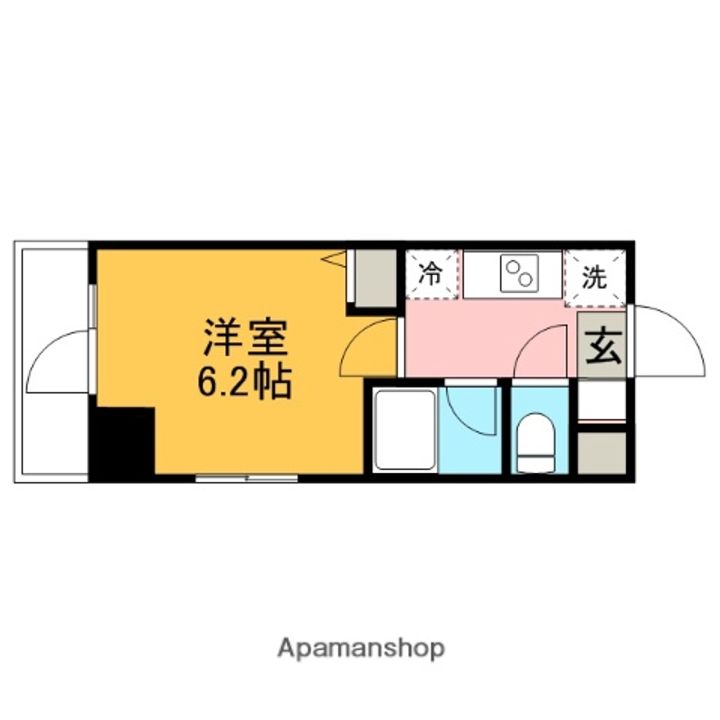 RIDGE堀田(旧スペーシア堀田)の間取り