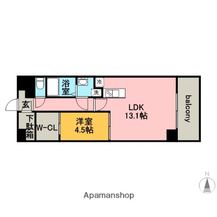 VIARE STORIA(ヴィアーレストーリア)の間取り