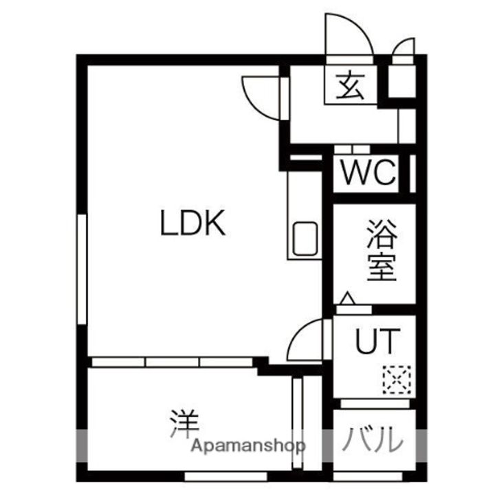 吹上ラファイエットの間取り