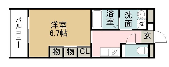 リシュドール伝馬の間取り