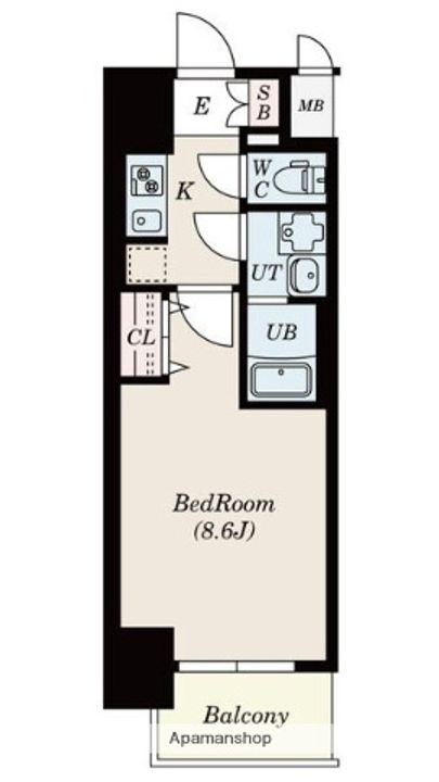 S−RESIDENCE金山WESTの間取り