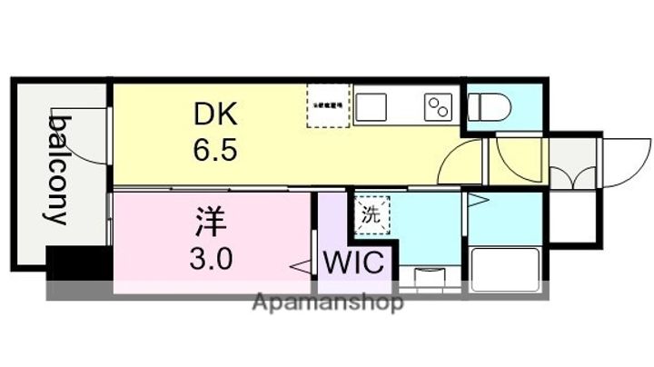 エステムコート名古屋サウスネクストの間取り