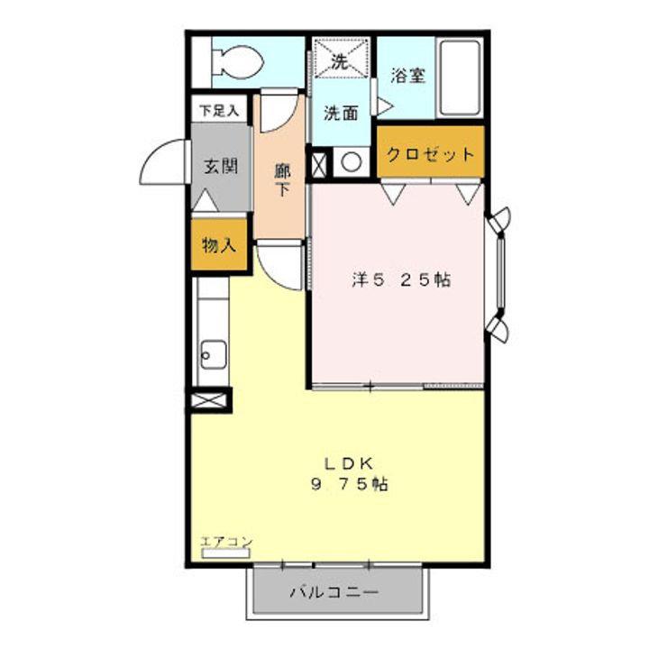 ラ・ボーテの間取り