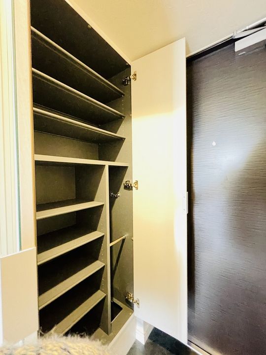 プレサンス太閤通駅前デュプルの玄関