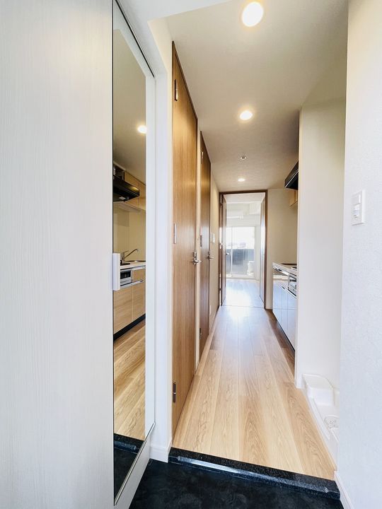 プレサンス太閤通駅前デュプルの玄関