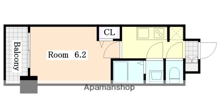メイクスアート金山SOUTHの間取り