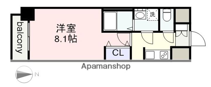 SーRESIDENCE堀田駅前FUTUR(フチュール)の間取り