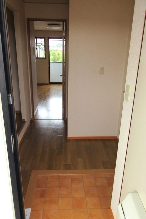 セゾンミストラル Aの玄関