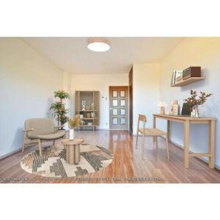 グレイス・コート樹木102の居間