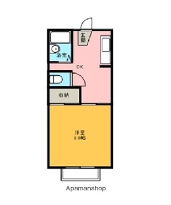 グリーンアルス102の間取り