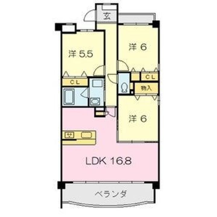 シャルムの間取り