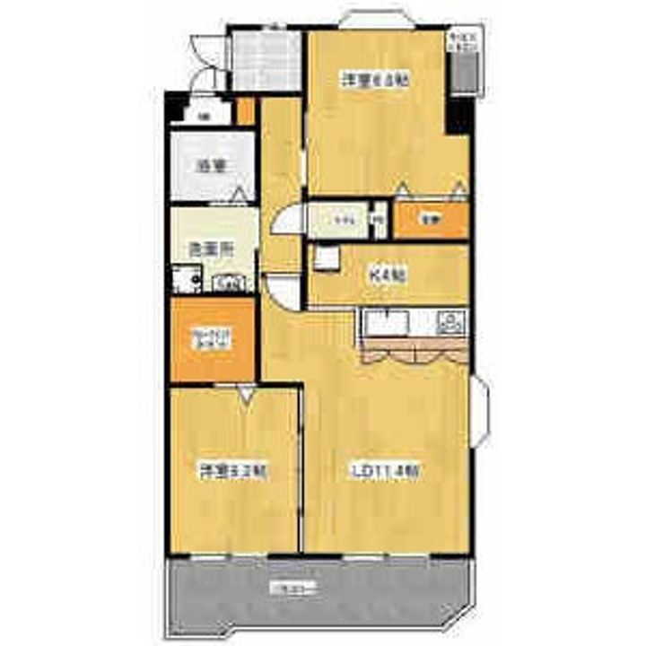 La・Fortunaの間取り