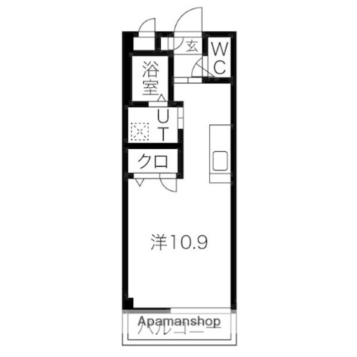 サニーフラットの間取り