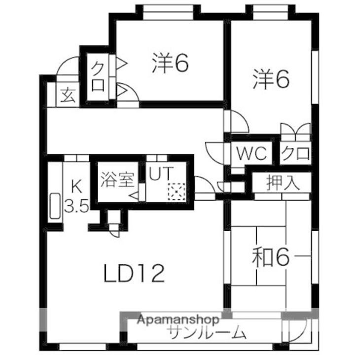 香久山フォレストワンの間取り