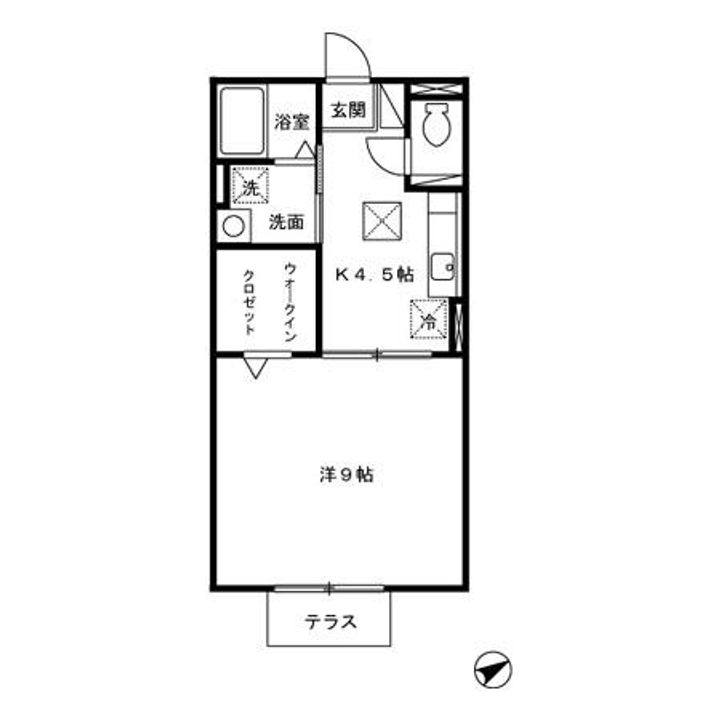 フロイデの間取り