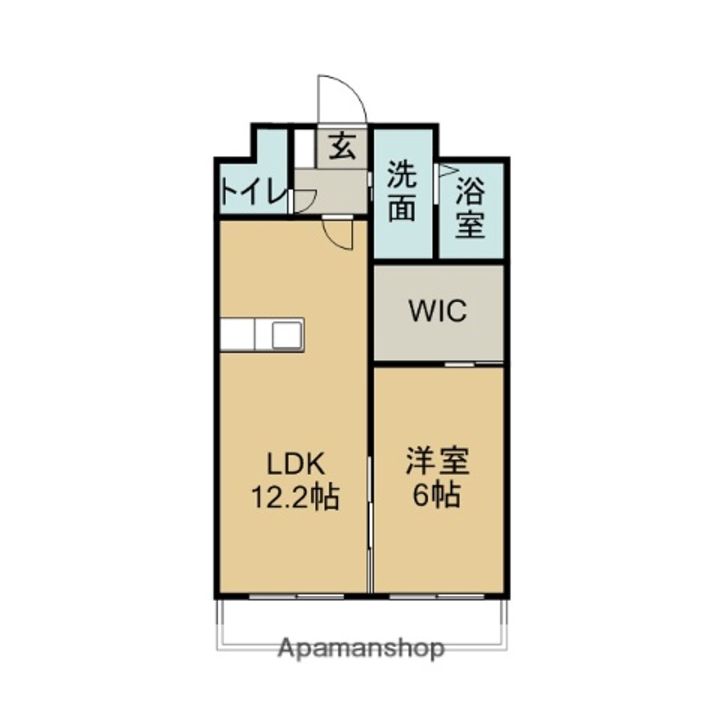 アネックスの間取り