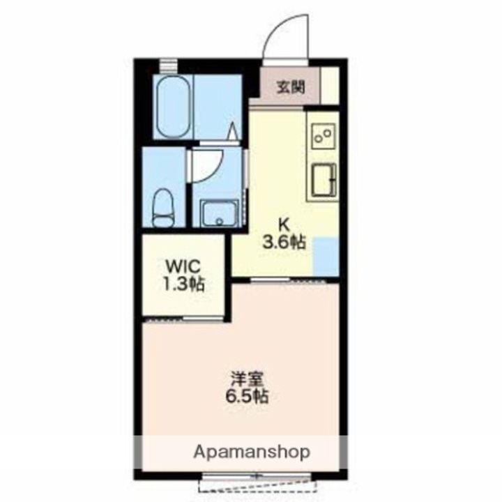 シュペリュールAの間取り