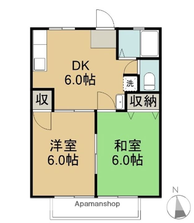 パナシティ杉の本Ⅰの間取り