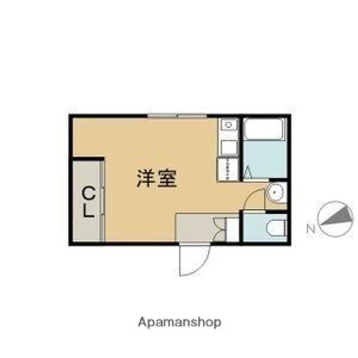 スタジオシスターの間取り