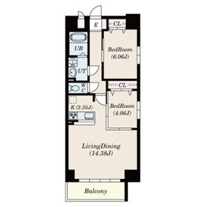SーFORT四日市ARCAMの間取り