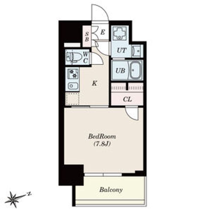 SーRESIDENCE四日市安島ALOGGIOの間取り