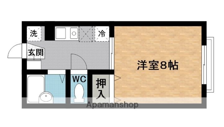 グランディール友生の間取り