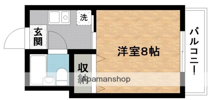 サンケンマンションの間取り