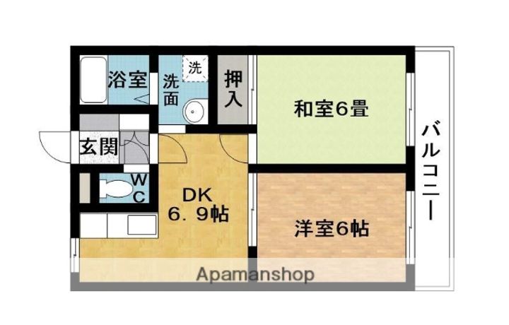 ファミーユ<佐那具>の間取り