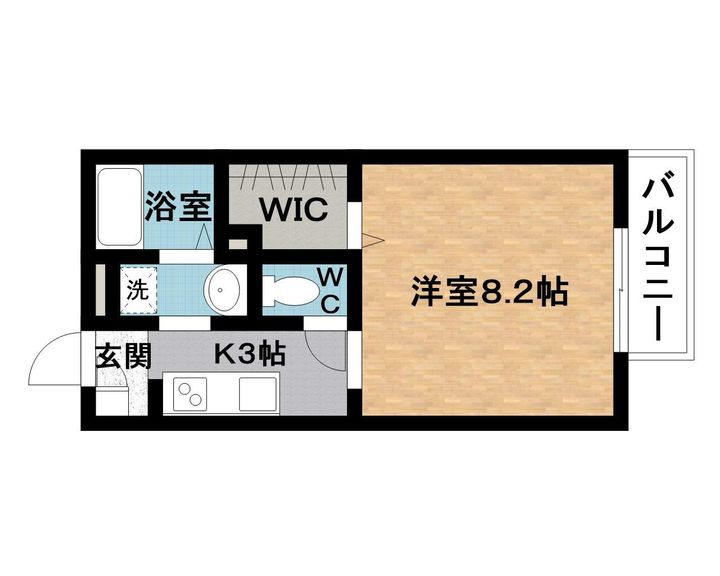 ハイツ ジュ,エイユーの間取り