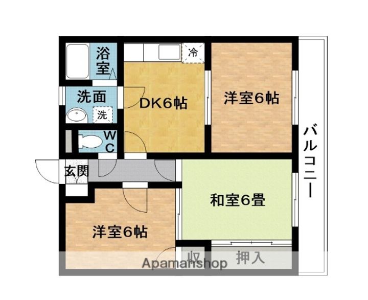 エアープレイスの間取り