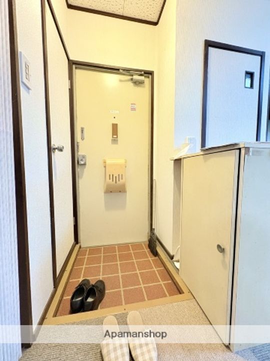 サンライズマンション(南棟)の玄関