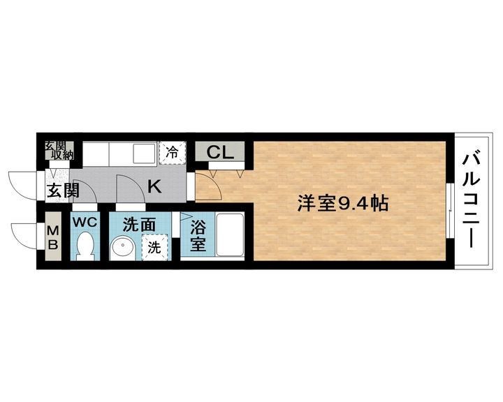 アルページュ伊賀の間取り