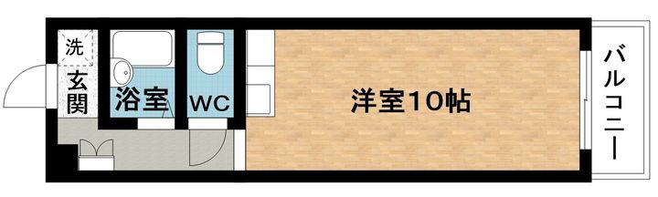 グリーンパレス瀬古口の間取り