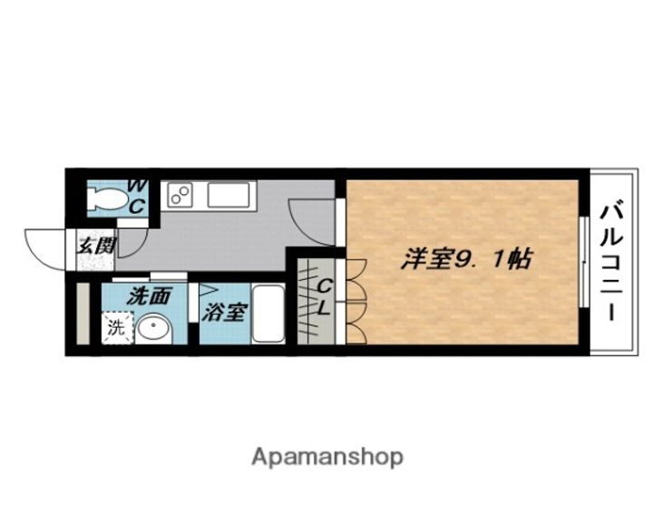 モンフレールIの間取り