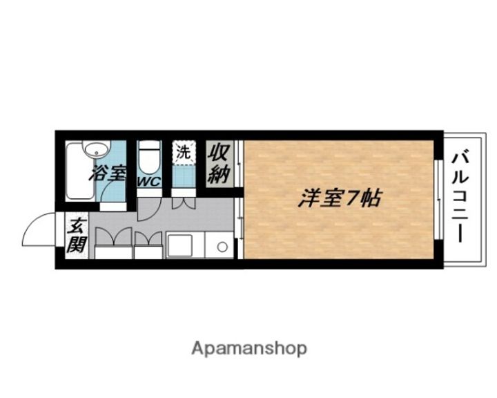 クリサンテーム21の間取り