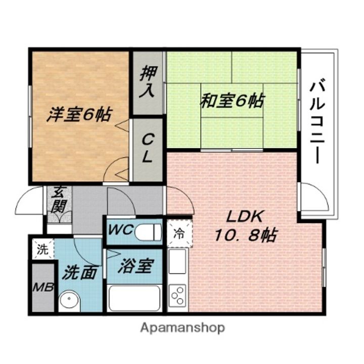 ソウルメイトの間取り