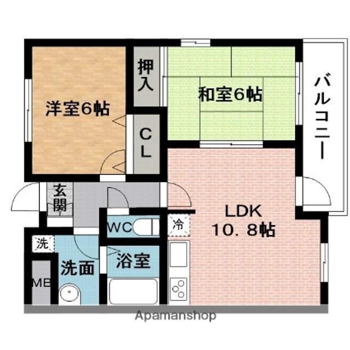 ソウルメイトの間取り