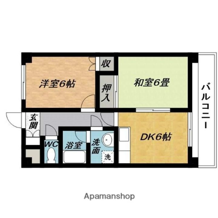 ハートランド栄町の間取り