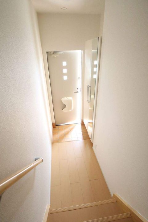 フラン・ソレイユの玄関