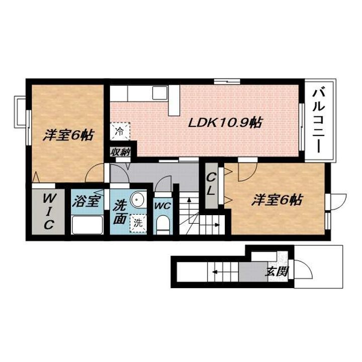 レザンの間取り