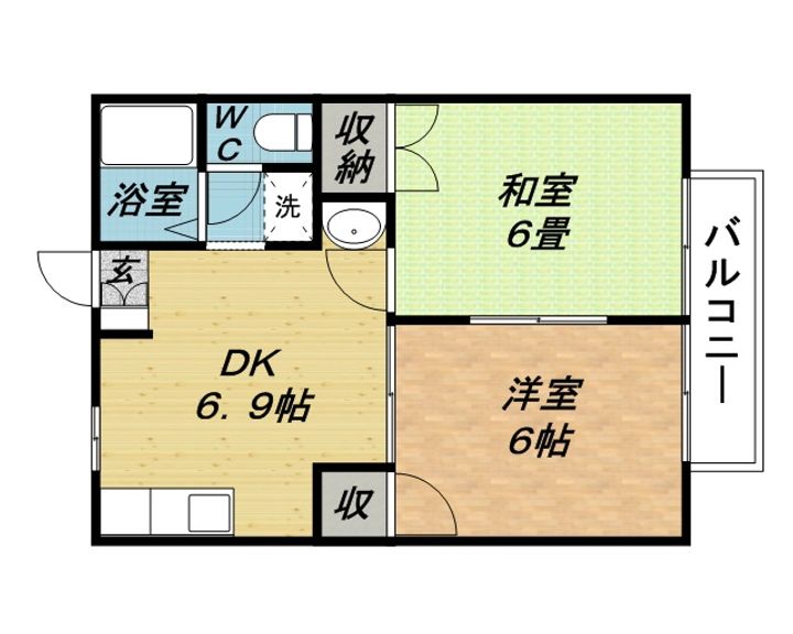 アメニティハウスの間取り