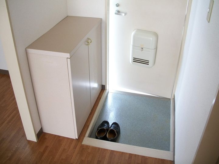 アメニティハウスの玄関