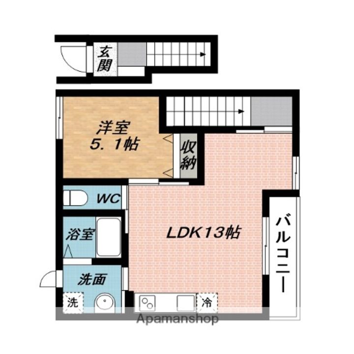 グリーンヒル丸之内の間取り
