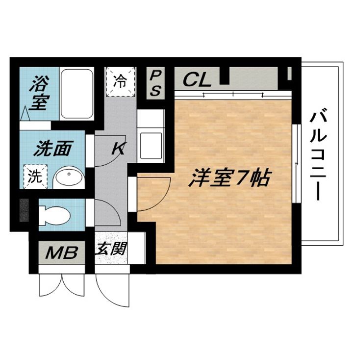 ホワイトパレス ネオの間取り