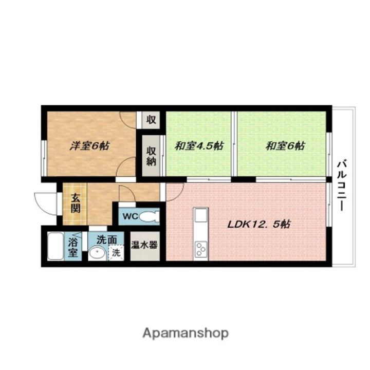 ベルアージュの間取り