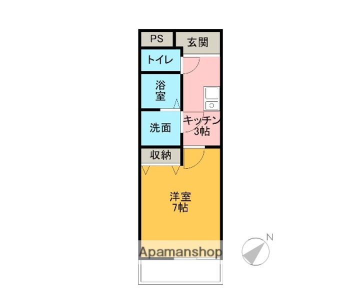 グレイトフルフジワラAの間取り