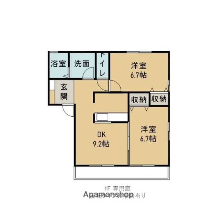 AZUR 長島の間取り