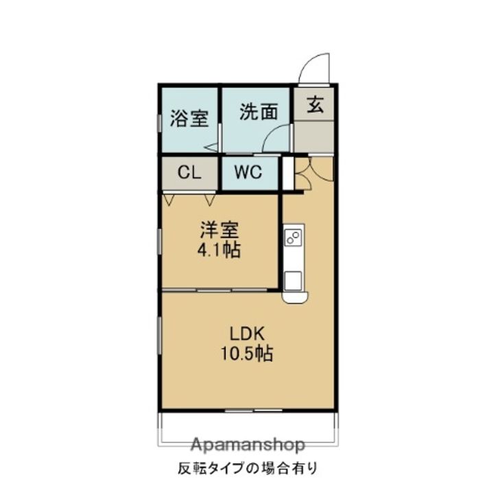 エステート桑名の間取り