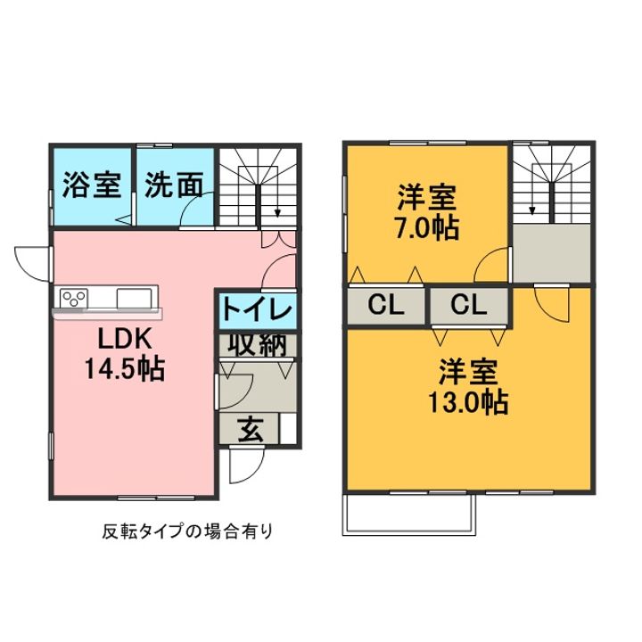 三重県桑名市星見ヶ丘5丁目(一戸建)の賃貸物件の間取り